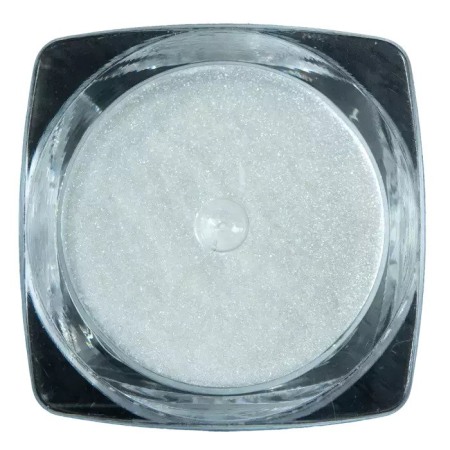 Króm és pigmentporok - Pigment alb cu efect de oglinda Unicorn Clear