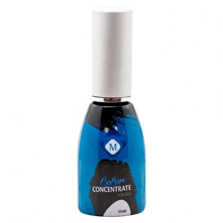 Műköröm alapanyagok - Pigment Colorat Color Concentrate Albastru 15 ml TPO FREE