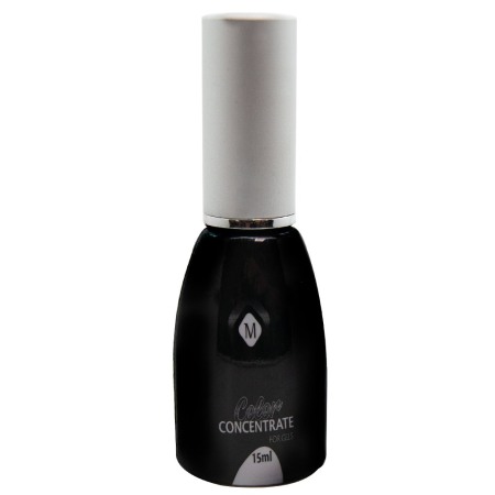 Műköröm alapanyagok - Pigment Colorat Color Concentrate Negru 15 ml TPO FREE