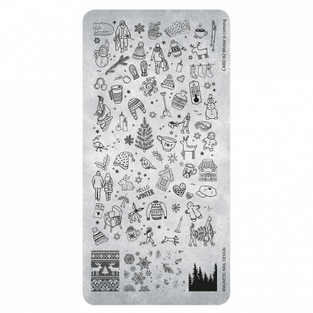 Sistem de Stampilare - Placa de Stampilare Vine Iarna Winter Is Coming  82