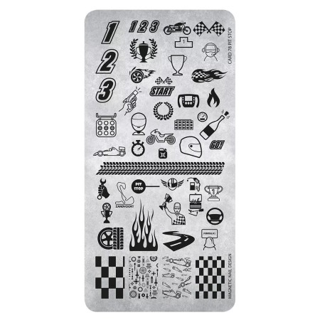 Sistem de Stampilare - Placuta de stampilare 78 Pitstop