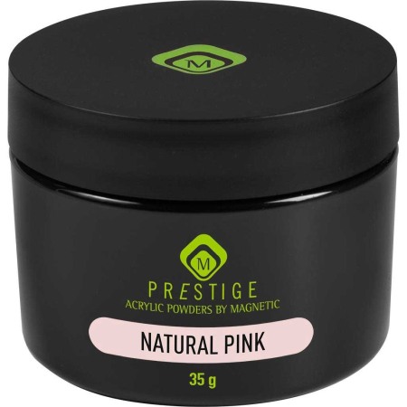 Műköröm alapanyagok - Pudră Acrilică Prestige Natural Pink 35 gr TPO FREE
