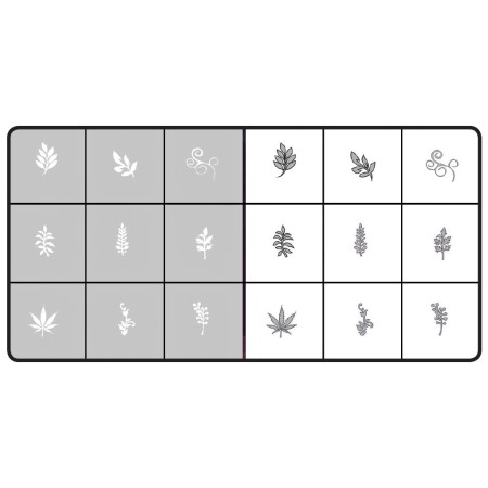 Airnails - Sabloane Airnails Floral 1