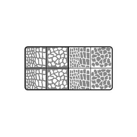 Airnails - Sabloane Airnails Safari2 (Giraffe, Python)