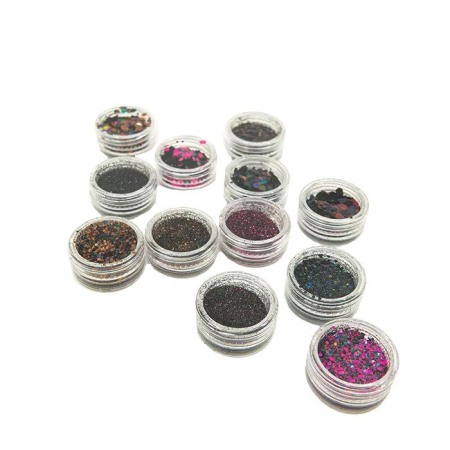 Kövek,Csillámporok - Sclipici colectia Mey's Favourite Glitters