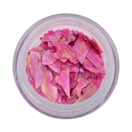 Kövek,Csillámporok - Scoica Naturala Inlay Shell Sheets Pink