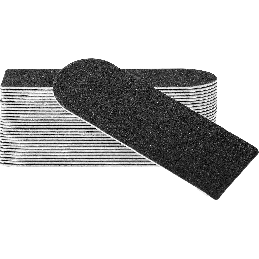Műköröm eszközök - Set 25 de pile adezive duritate 100 gr folosite pentru manerul pentru pile adezive
