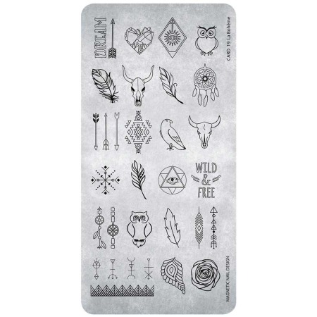 Sistem de Stampilare - Stamping Plate 19 La Bohéme