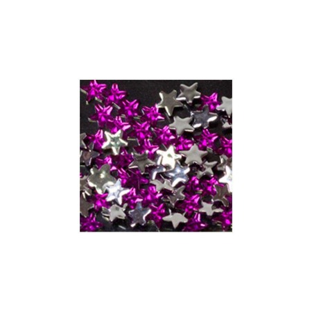 Kövek,Csillámporok - Steluta Fucsia