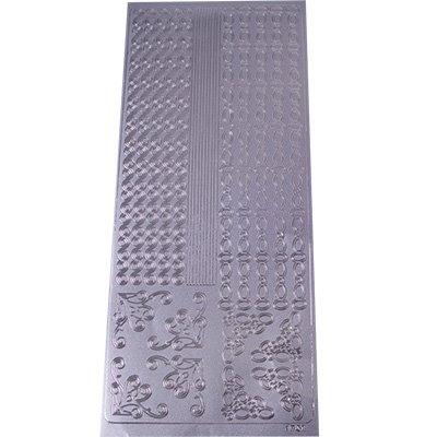 Fóliák és Matricák - Sticker Nailart Outline 1758