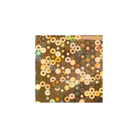 Folii de Transfer - Transferfoil Roll Holo.Gold Circle