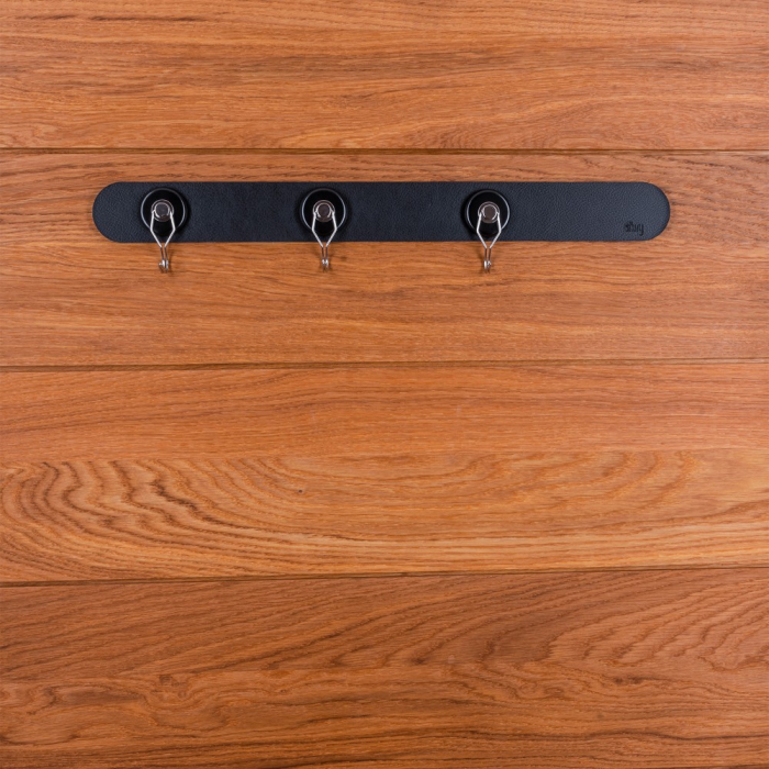 Banda metalica NEAGRA cu adeziv 50cm pt pahare magnetice [5]