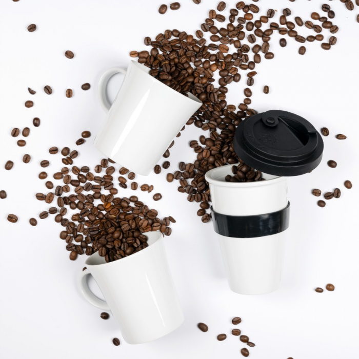 Cana  de portelan magnetica TO GO + suport [6]