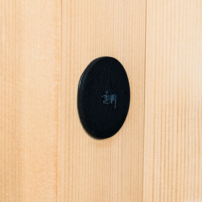 Carlig magnetic „Clever” negru cu suport negru [9]