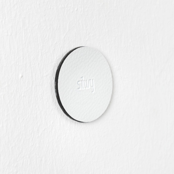 Carlig magnetic rotativ „The One” cu suport alb [2]