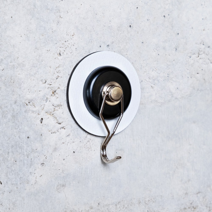Carlig magnetic rotativ „The One” cu suport alb [5]