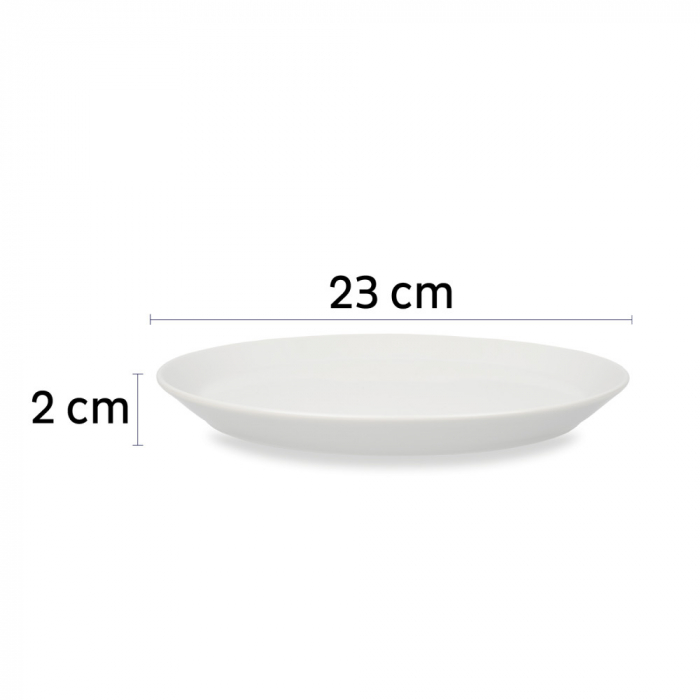 Farfurie de portelan magnetica + suport feros - set de 2 buc. [5]