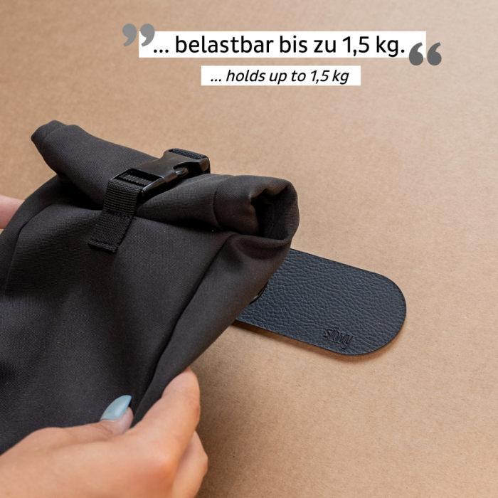 Geanta magnetica M + banda metalica 25cm neagra [2]
