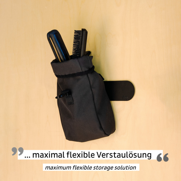 Geanta magnetica M + banda metalica 25cm neagra [6]