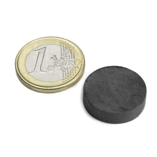 Magnet ferita disc diam. 20mm x 5mm [3]