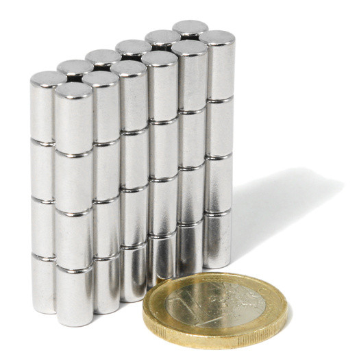 Magnet neodim cilindru 6mm x 10mm [5]