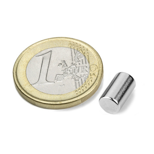 Magnet neodim cilindru 6mm x 10mm [4]