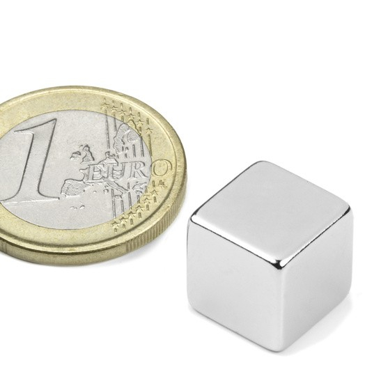 Magnet neodim cub cu latura de 12mm [2]