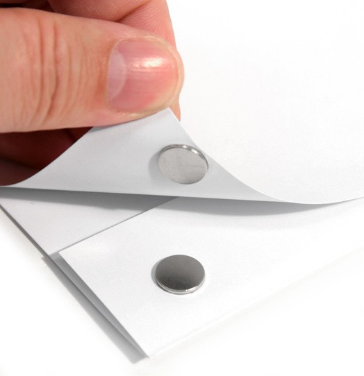 Magnet neodim disc 10mm x 1mm, cu adeziv [9]