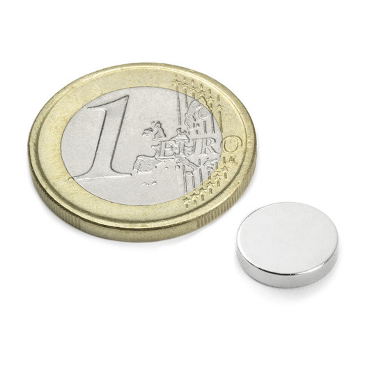 Magnet neodim disc 10mm x 2mm [2]