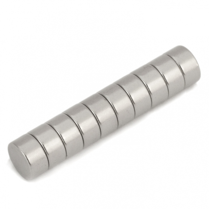 Magnet neodim disc 10mm x 5mm [8]