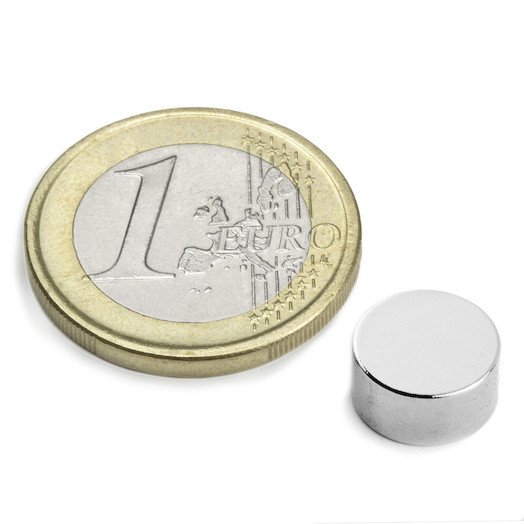 Magnet neodim disc 10mm x 5mm [2]