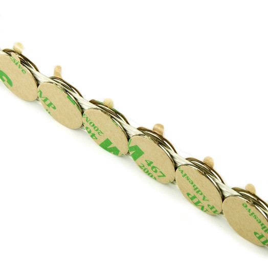 Magnet neodim disc 15mm x 1mm, cu adeziv [4]