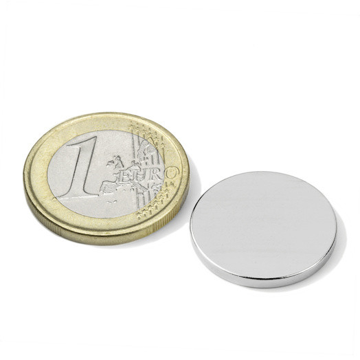 Magnet neodim disc 20mm x 2mm [2]