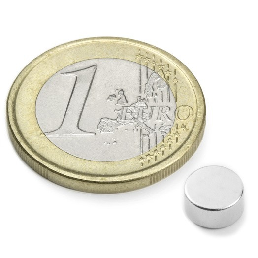 Magnet neodim disc 6mm x 3mm [2]