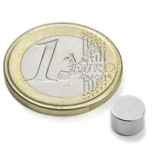 Magnet neodim disc 6mm x 4mm [2]