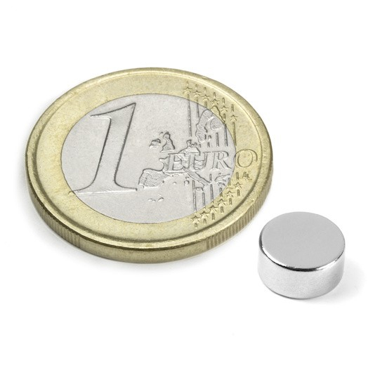 Magnet neodim disc 8mm x 4mm [2]