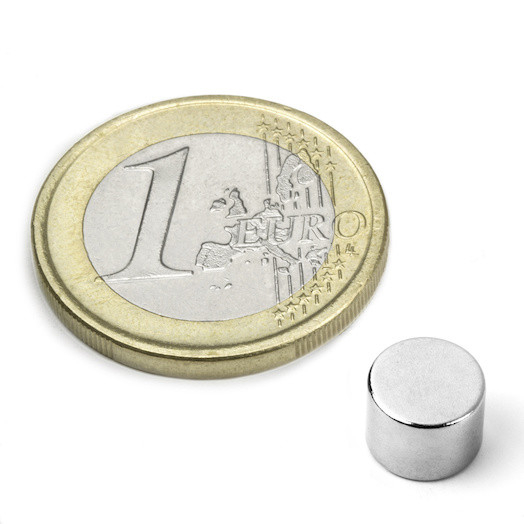 Magnet neodim disc 8mm x 6mm [3]