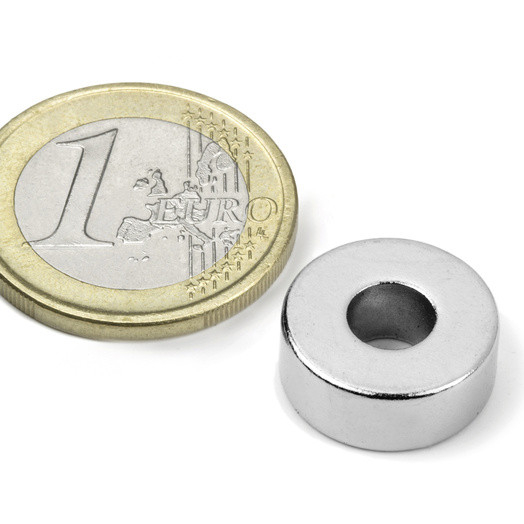 Magnet neodim inel 15mm x 6mm x 6mm [2]