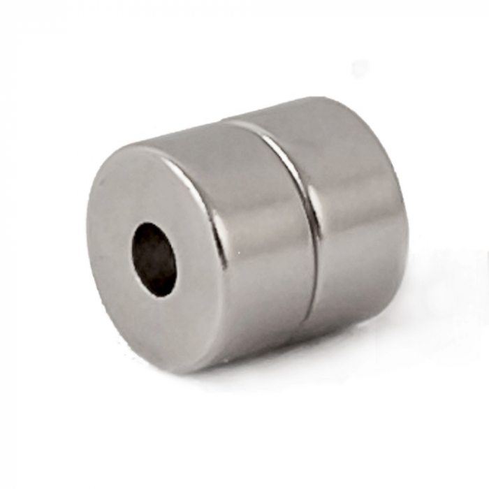 Magnet neodim inel 8mm x 2,5mm x 4mm, cu sanfren [3]