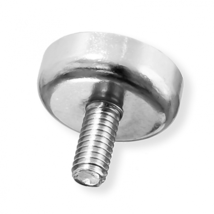 Magnet oala neodim 16mm cu tija filetata [3]