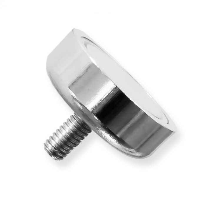 Magnet oala neodim 20mm cu tija filetata [2]