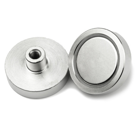 Magnet oala neodim 32mm cu filet interior M4 [1]