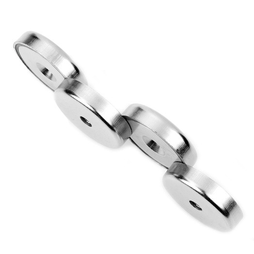 Magnet oala neodim 32mm cu orificiu [2]