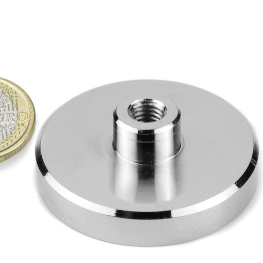 Magnet oala neodim 48mm cu filet interior [4]