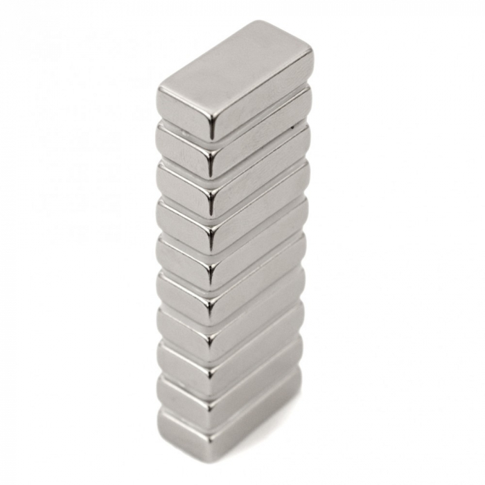 Magnet puternic neodim bloc 10mm x 5mm x 2mm [3]