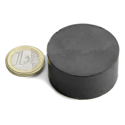 Magnet SrFe disc 40mm x 20mm [2]