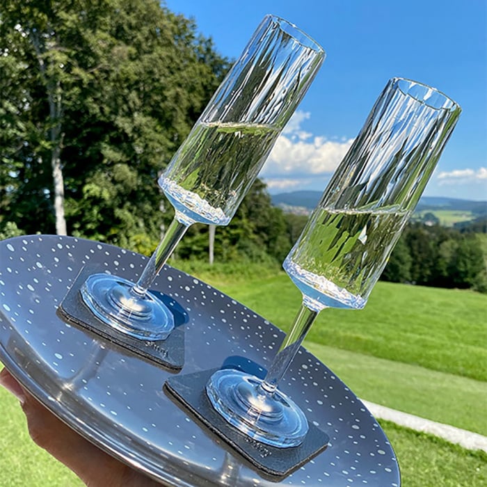 Pahare de plastic magnetice PROSECCO, set de 2 bucati, High-Tech [4]