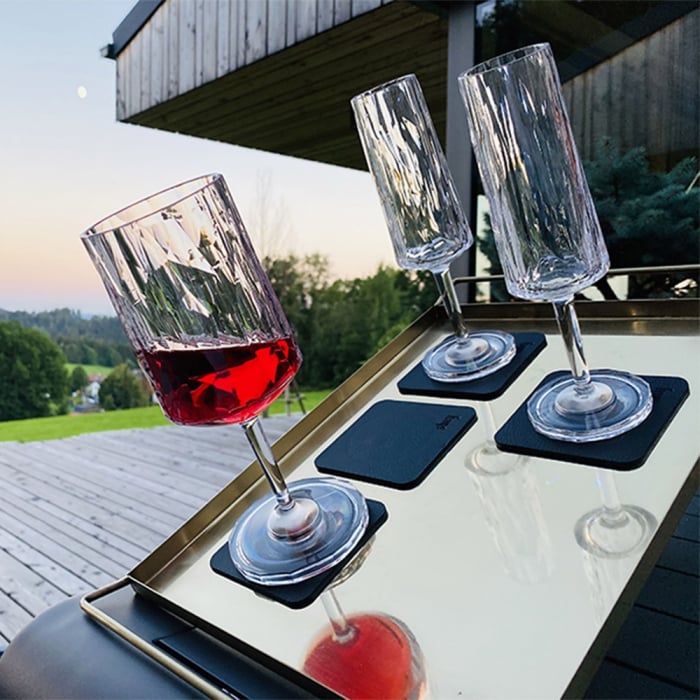 Pahare de plastic magnetice PROSECCO, set de 2 bucati, High-Tech [5]