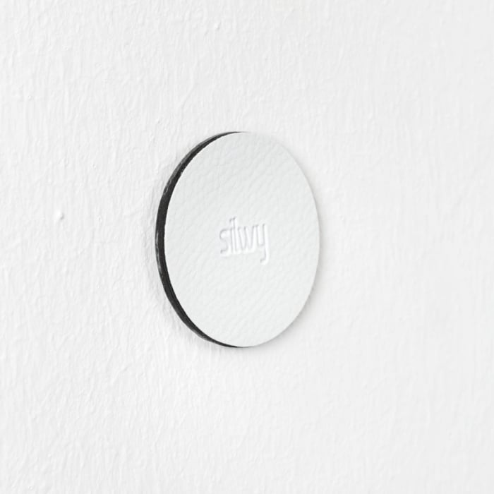 Suport feros cu gel diam. 5cm alb - set de 4 buc. [2]
