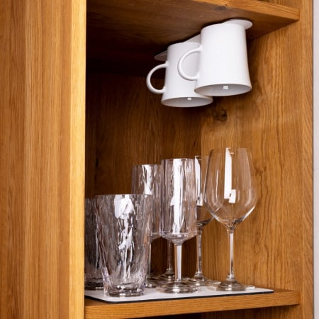 Cana de portelan magnetica cu maner + suport - set de 2 buc. [5]
